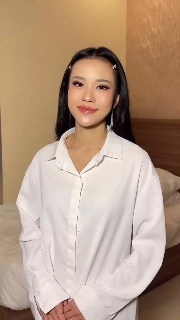 makeup Jessica Jane saat acara sangjit © 2025 brilio.net