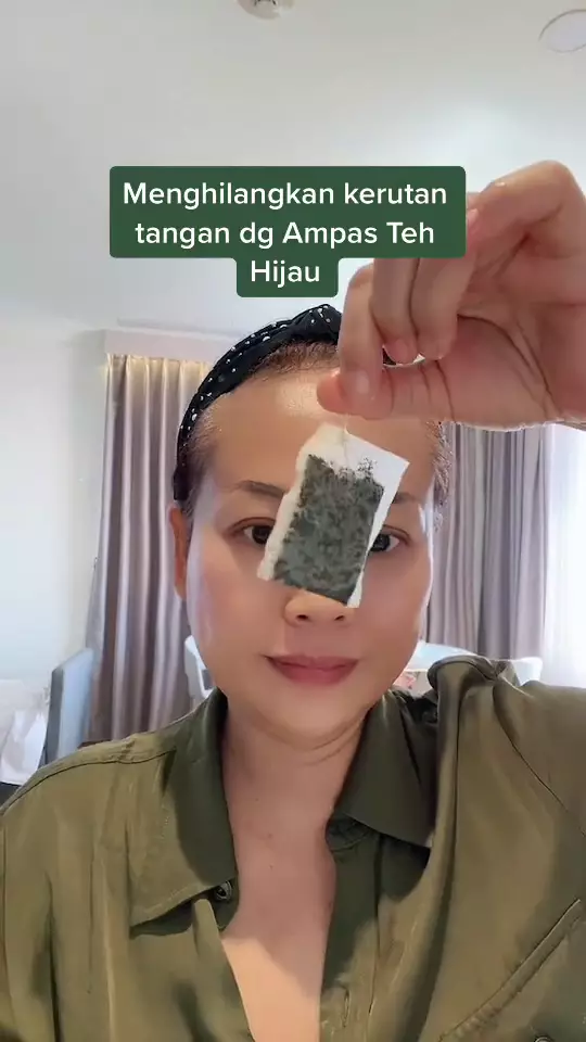 cara menghilangkan kerutan tangan © TikTok