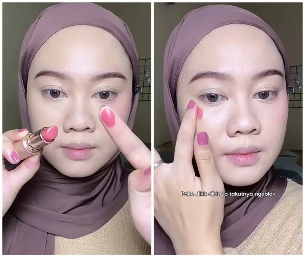 trik pakai lip cream (stok) © Instagram trik pakai lip cream (stok) © Instagram