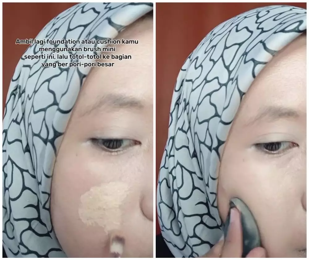 Cara mengatasi wajah berpori-pori besar (stok) © TikTok