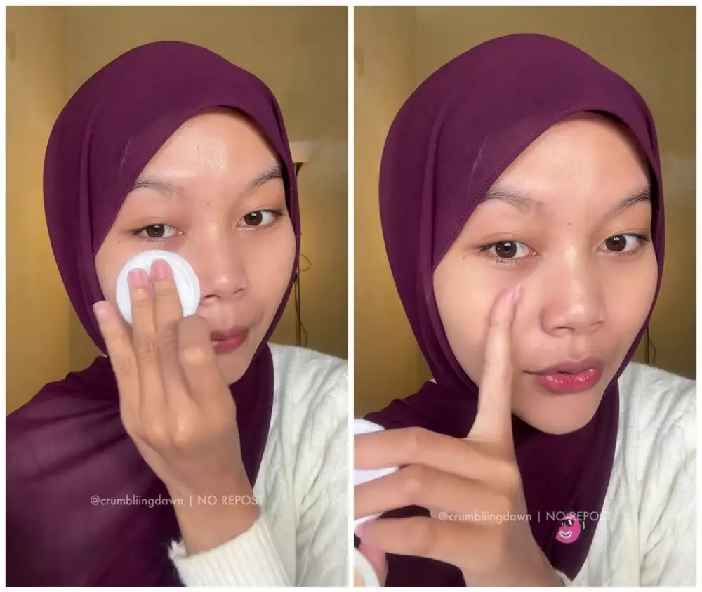 makeup fresh bak habis mandi saat Lebaran (stok) © TikTok makeup fresh bak habis mandi saat Lebaran (stok) © TikTok