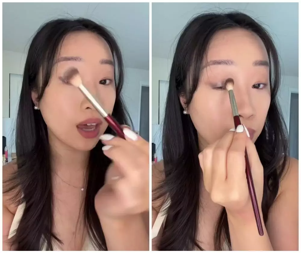 Trik mudah bikin smokey eyes © TikTok Trik mudah bikin smokey eyes © TikTok