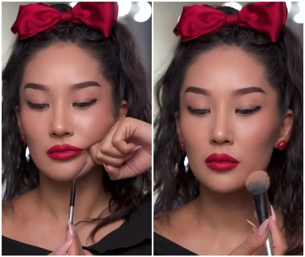 trik samarkan double cin © Instagram trik samarkan double cin © Instagram