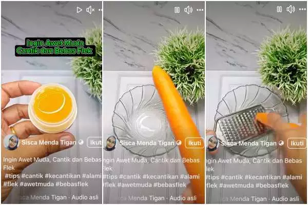 Wajah auto glowing tanpa skincare © 2025 brilio.net