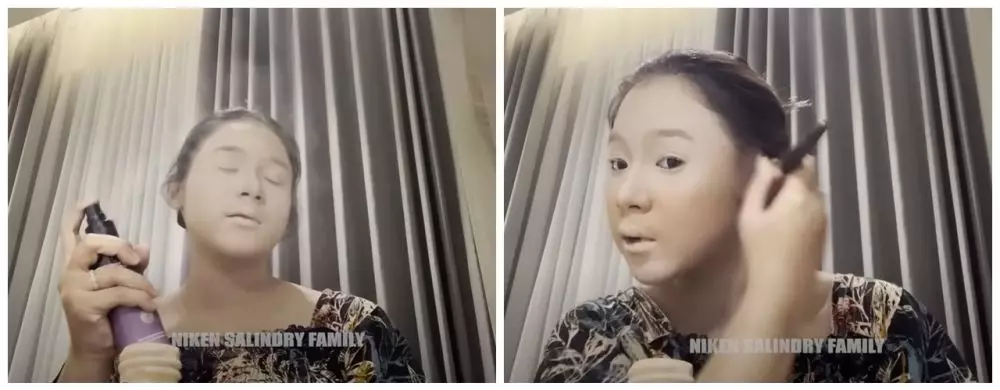 makeup pesinden Niken Salindry © YouTube makeup pesinden Niken Salindry © YouTube