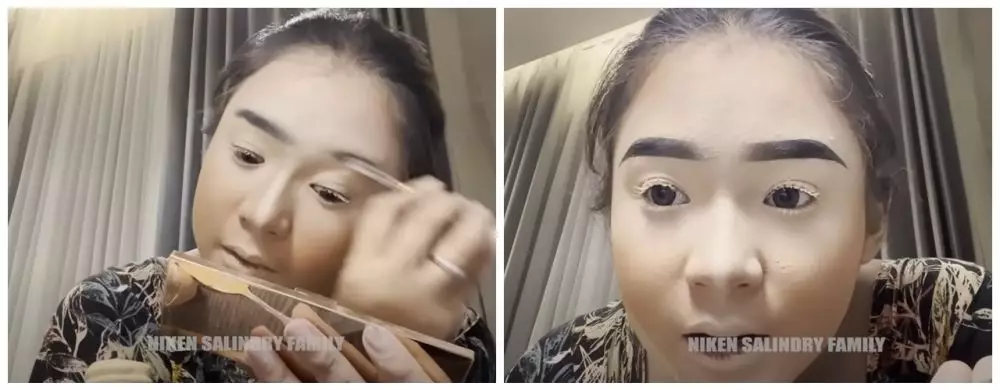 makeup pesinden Niken Salindry © YouTube makeup pesinden Niken Salindry © YouTube