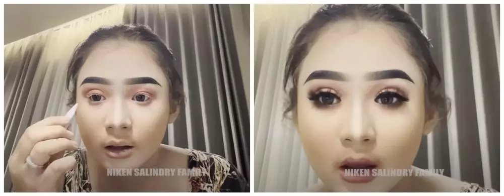makeup pesinden Niken Salindry © YouTube makeup pesinden Niken Salindry © YouTube