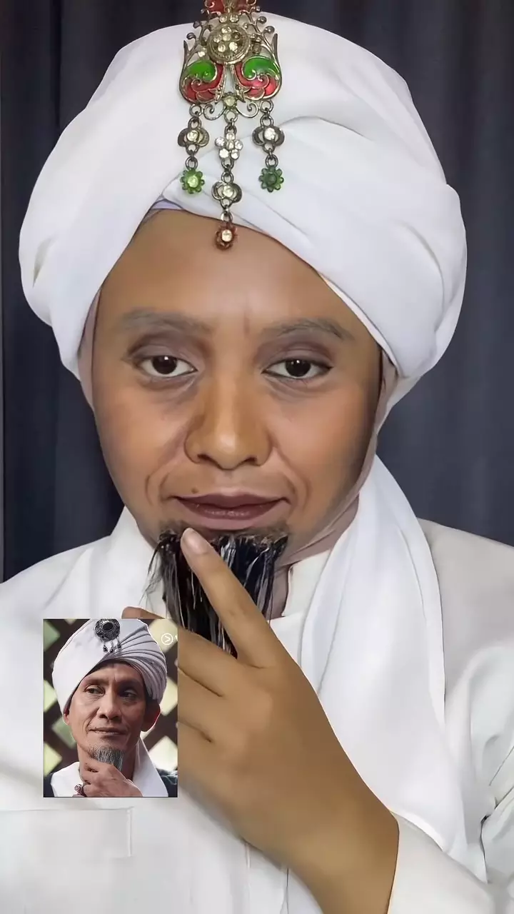 recreate wajah Walid © Instagram recreate wajah Walid © Instagram