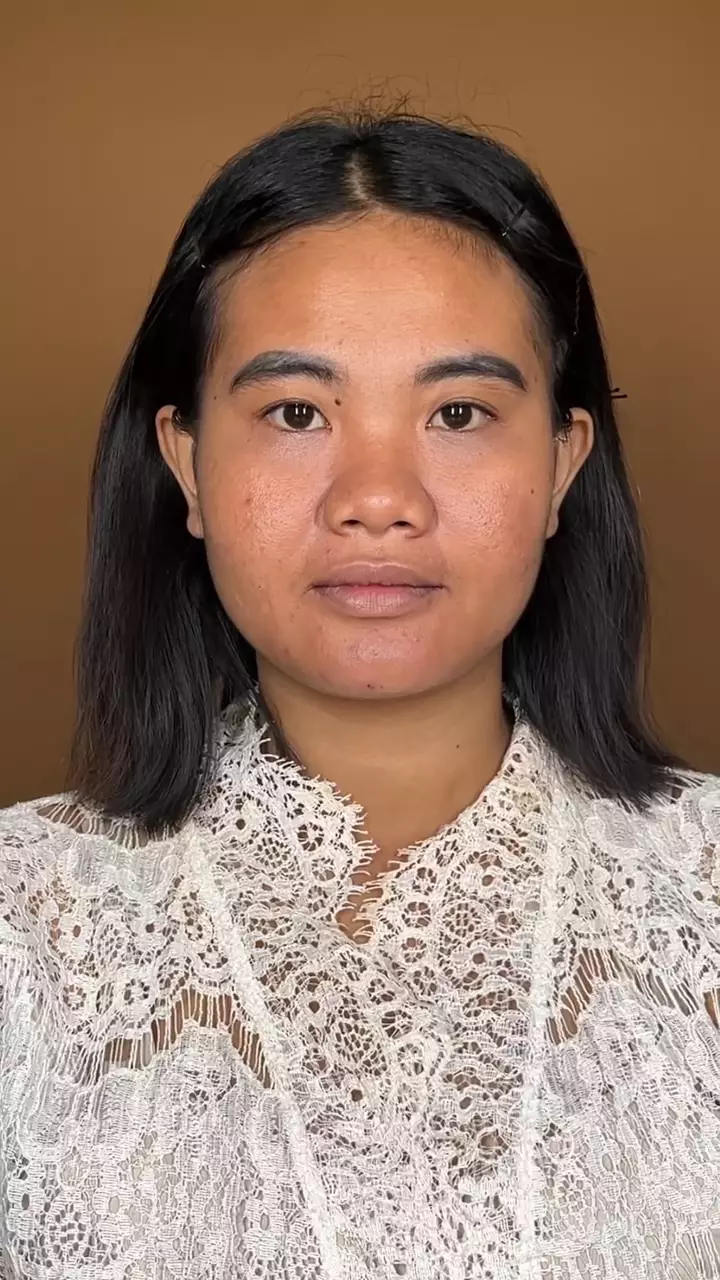 makeup pada wajah berpori ini hasilnya mulus © Instagram