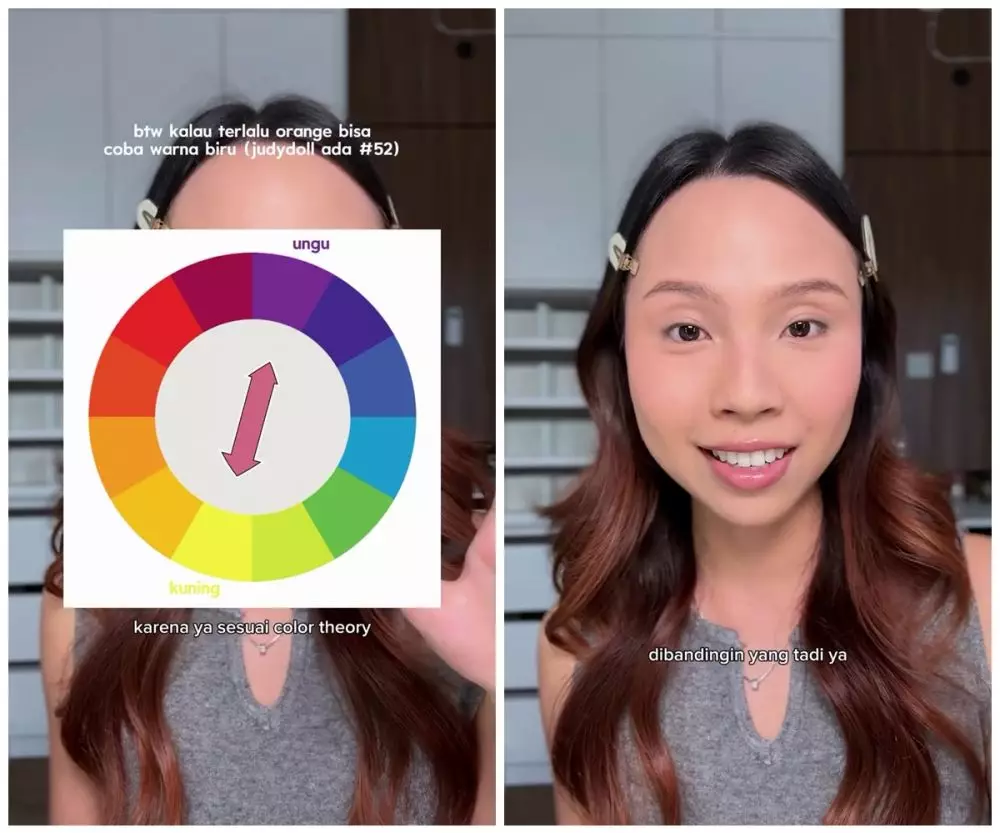 warna concealer terlalu kuning © Instagram