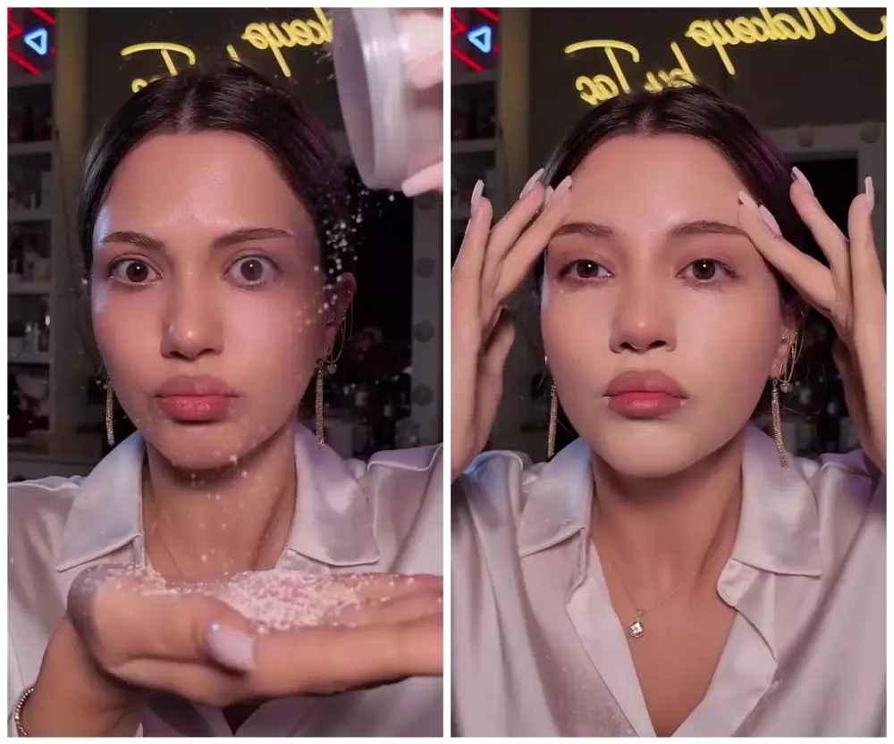 cara baru bikin foundation nge-set di kulit berminyak © Instagram 