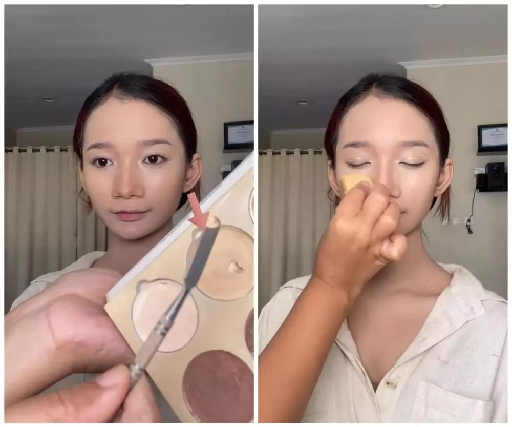 cewek dengan hidung 'jambu' © Instagram