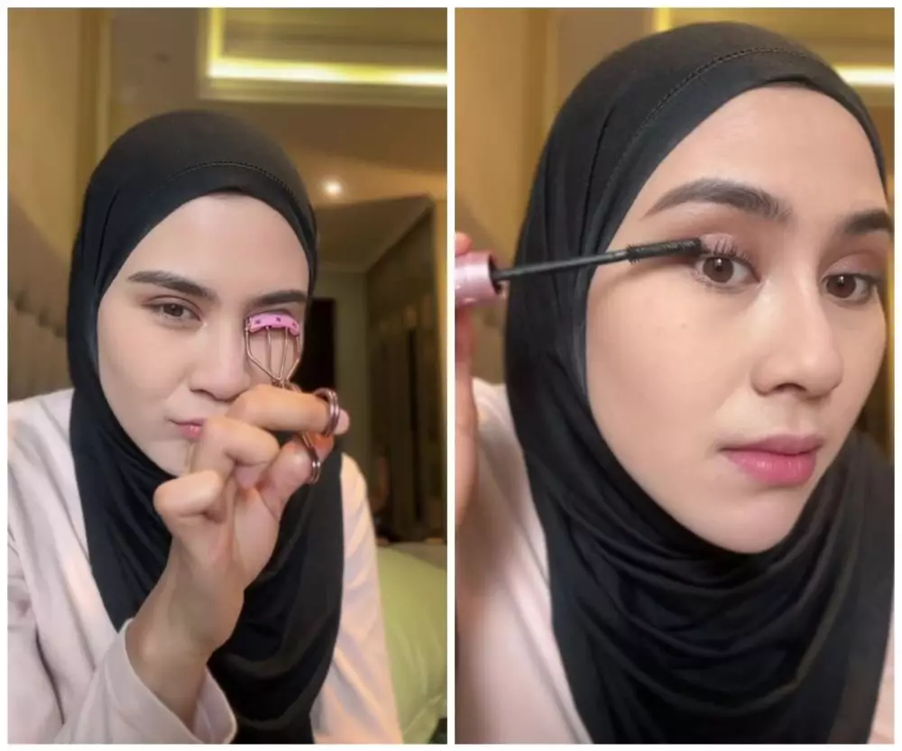 tutorial makeup ala Syahnaz Syadiqah © TikTok