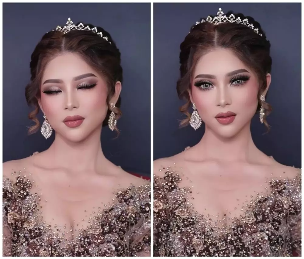 cewek bibir pucat usai dirias © Instagram 