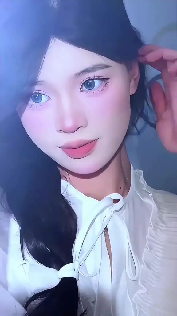 pakai foundation putih bak semen © TikTok pakai foundation putih bak semen © TikTok