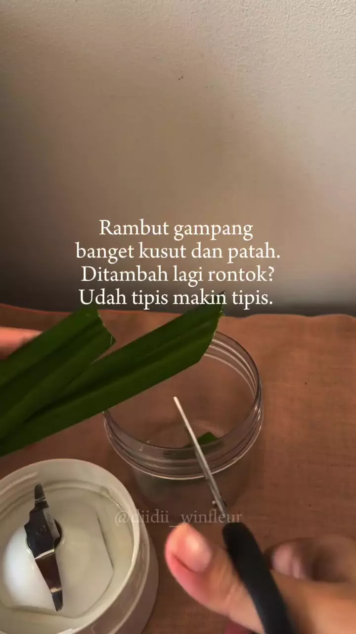 cara bikin hair oil © Instagram 