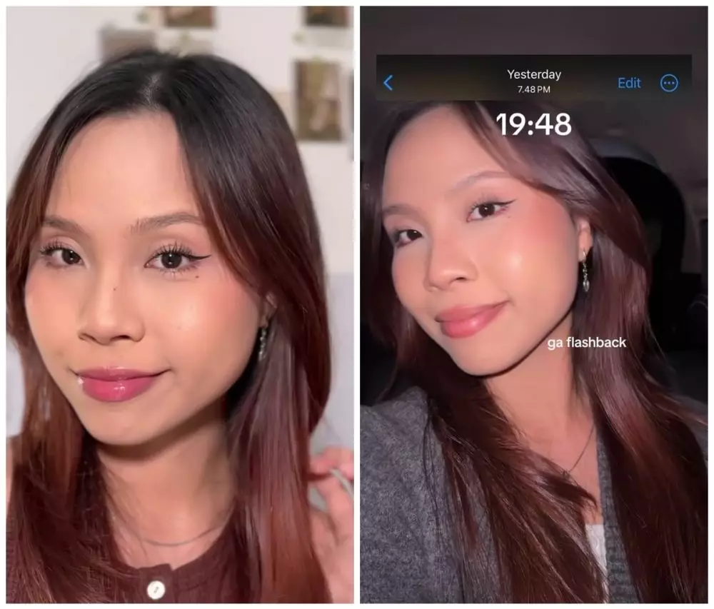 trik pakai powder foundation © Instagram 