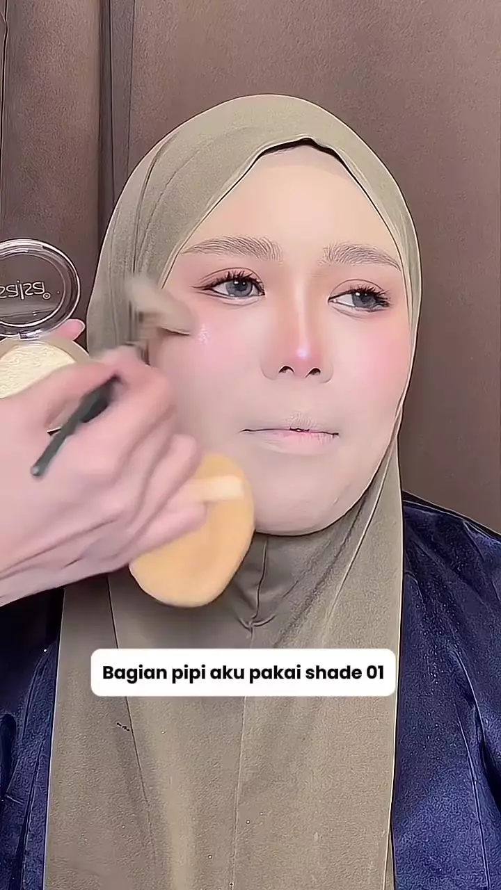 transformasi cewek square shape © Instagram