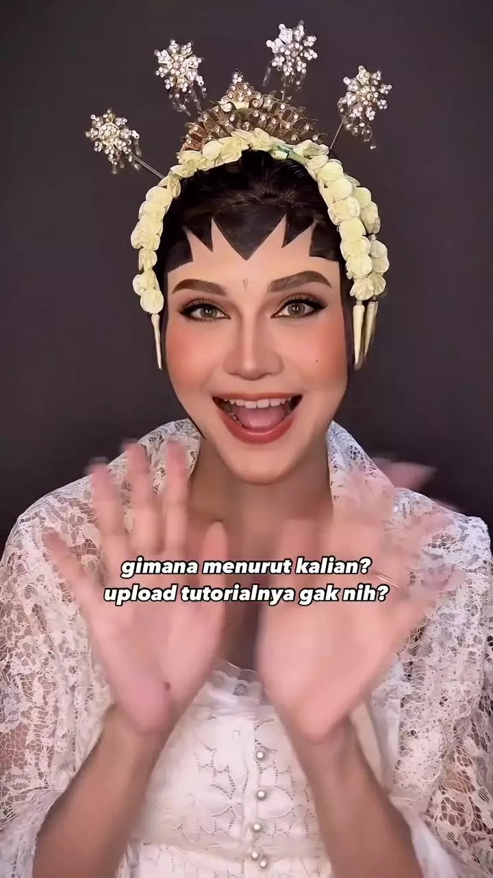 Recreate makeup Luna Maya saat akad © Instagram Recreate makeup Luna Maya saat akad © Instagram