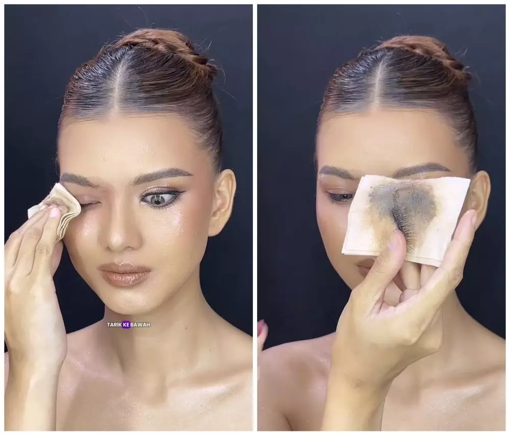 trik melepas bulu mata palsu © Instagram trik melepas bulu mata palsu © Instagram