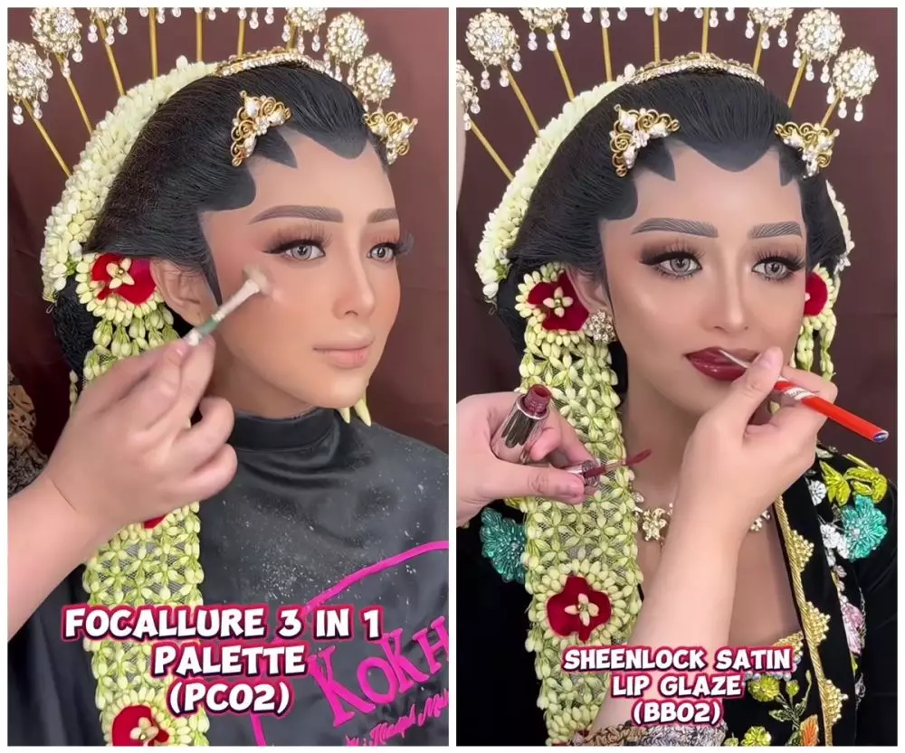 transformasi cewek sawo matang © Instagram  transformasi cewek sawo matang © Instagram