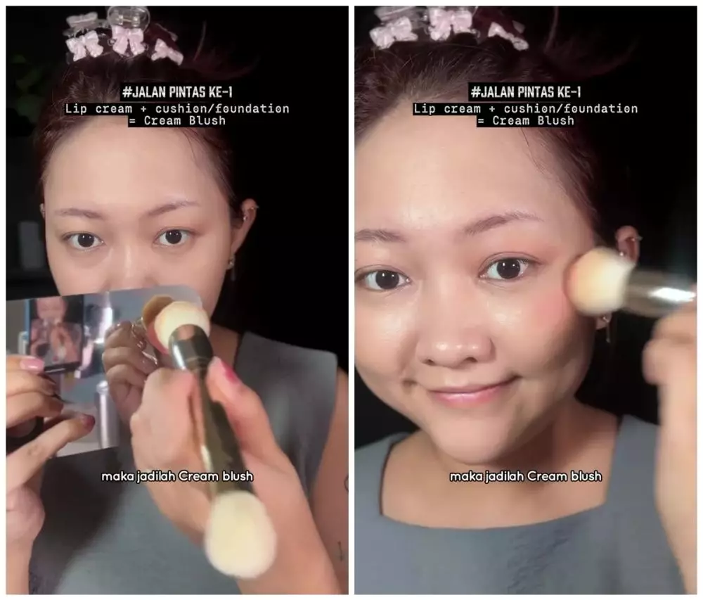 alternatif cream blush © Instagram  alternatif cream blush © Instagram