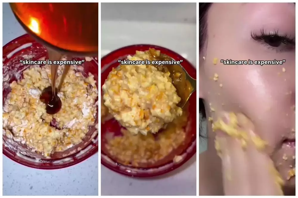 cara cerahkan wajah kusam pakai scrub  © YouTube