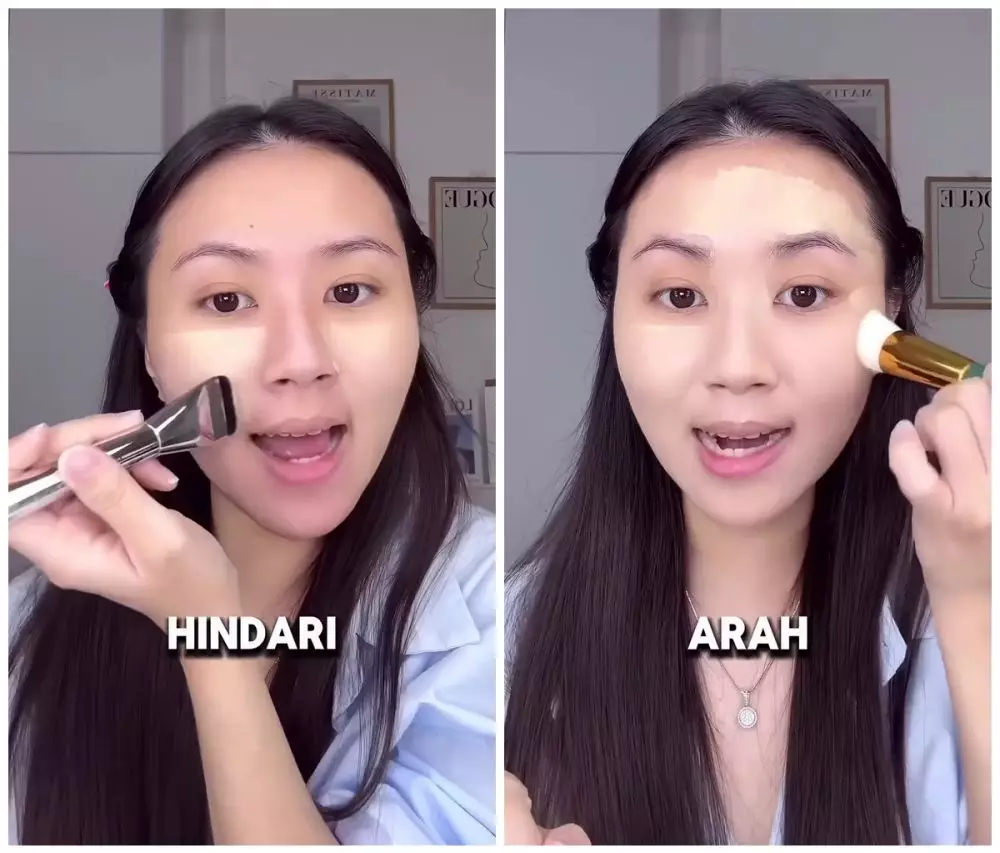 cara ampuh menutup pori-pori besar dengan makeup © YouTube cara ampuh menutup pori-pori besar dengan makeup © YouTube