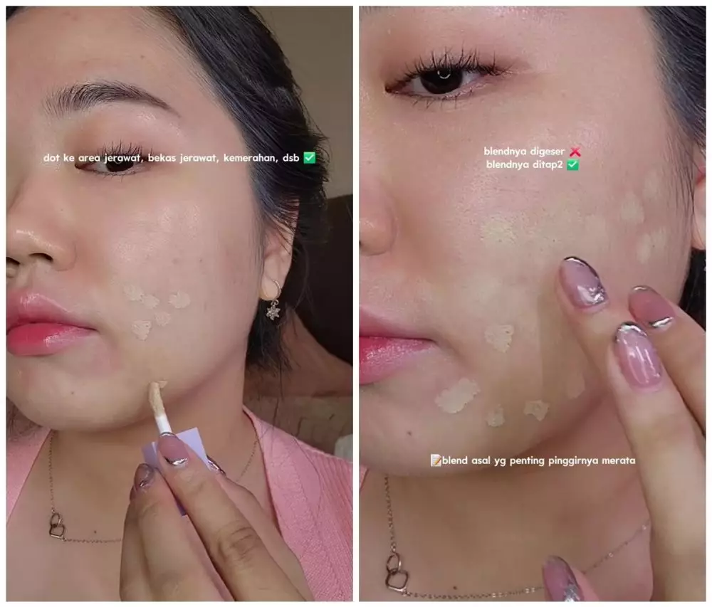 cara ampuh samarkan bekas jerawat © Instagram cara ampuh samarkan bekas jerawat © Instagram