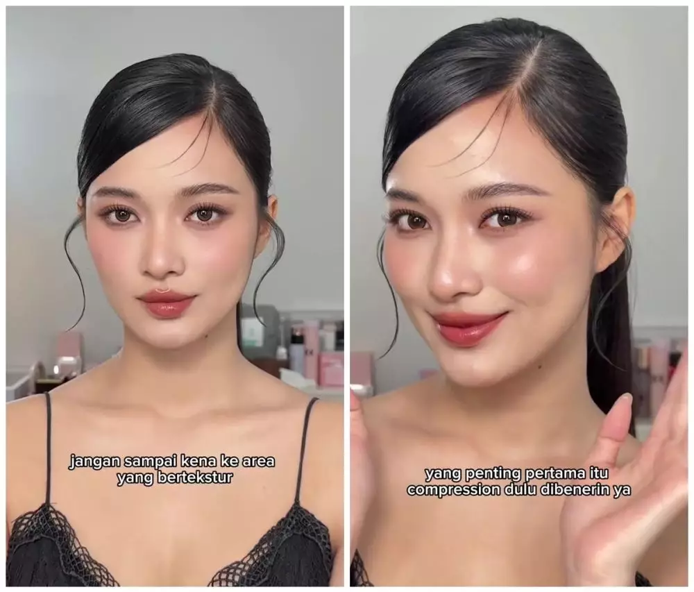 MUA ini sukses ubah wajah berjerawat © Instagram MUA ini sukses ubah wajah berjerawat © Instagram