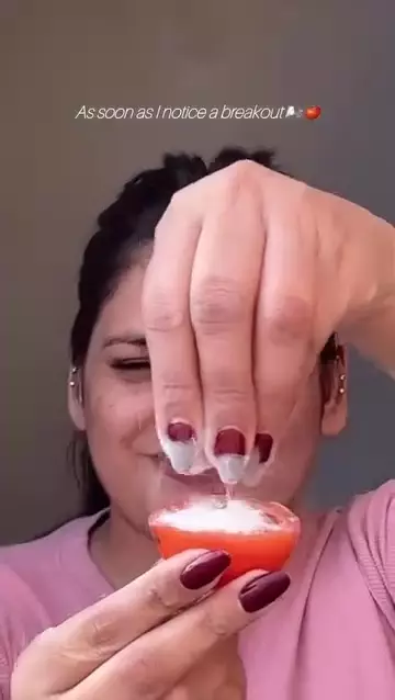 Wajah breakout jadi lebih mulus © Instagram Wajah breakout jadi lebih mulus © Instagram