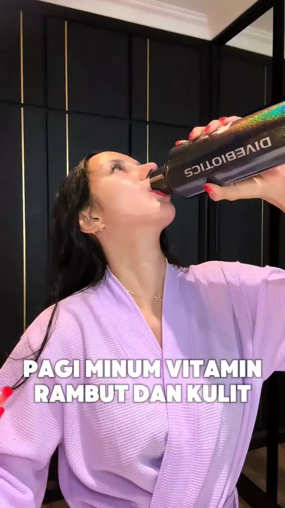 5 perawatan rambut Dinda Kirana © TikTok