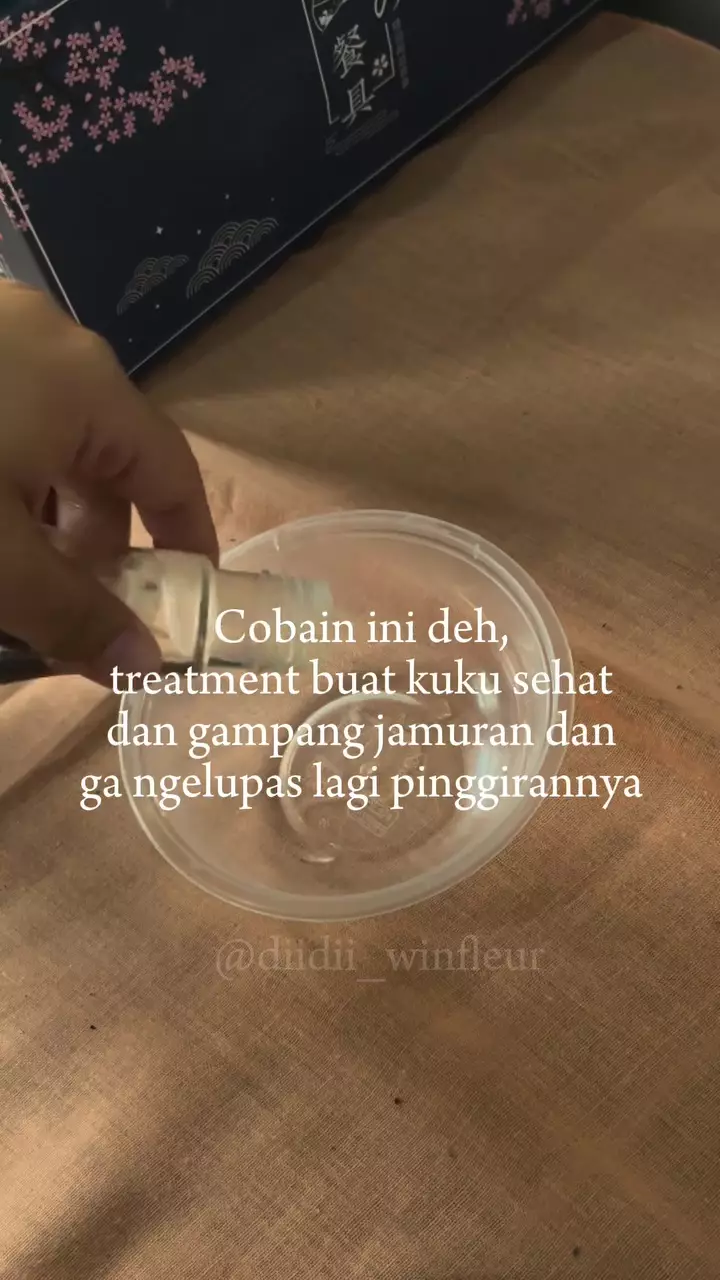 Kuku sering patah dan jamuran © Instagram