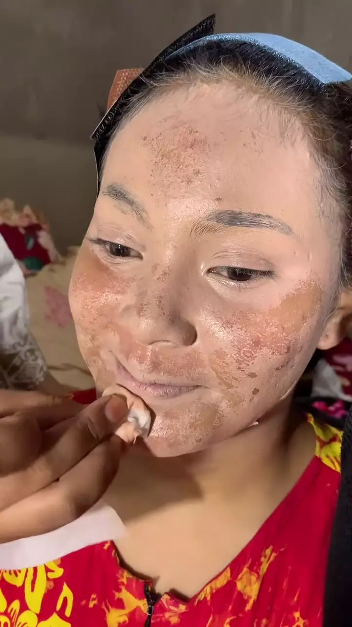 Tunjukkan complexion luntur © Instagram