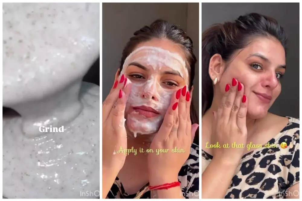 Cara bikin masker Korea © Instagram  Cara bikin masker Korea © Instagram