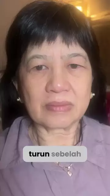 Transformasi ibu-ibu bermata sayu © Instagram Transformasi ibu-ibu bermata sayu © Instagram