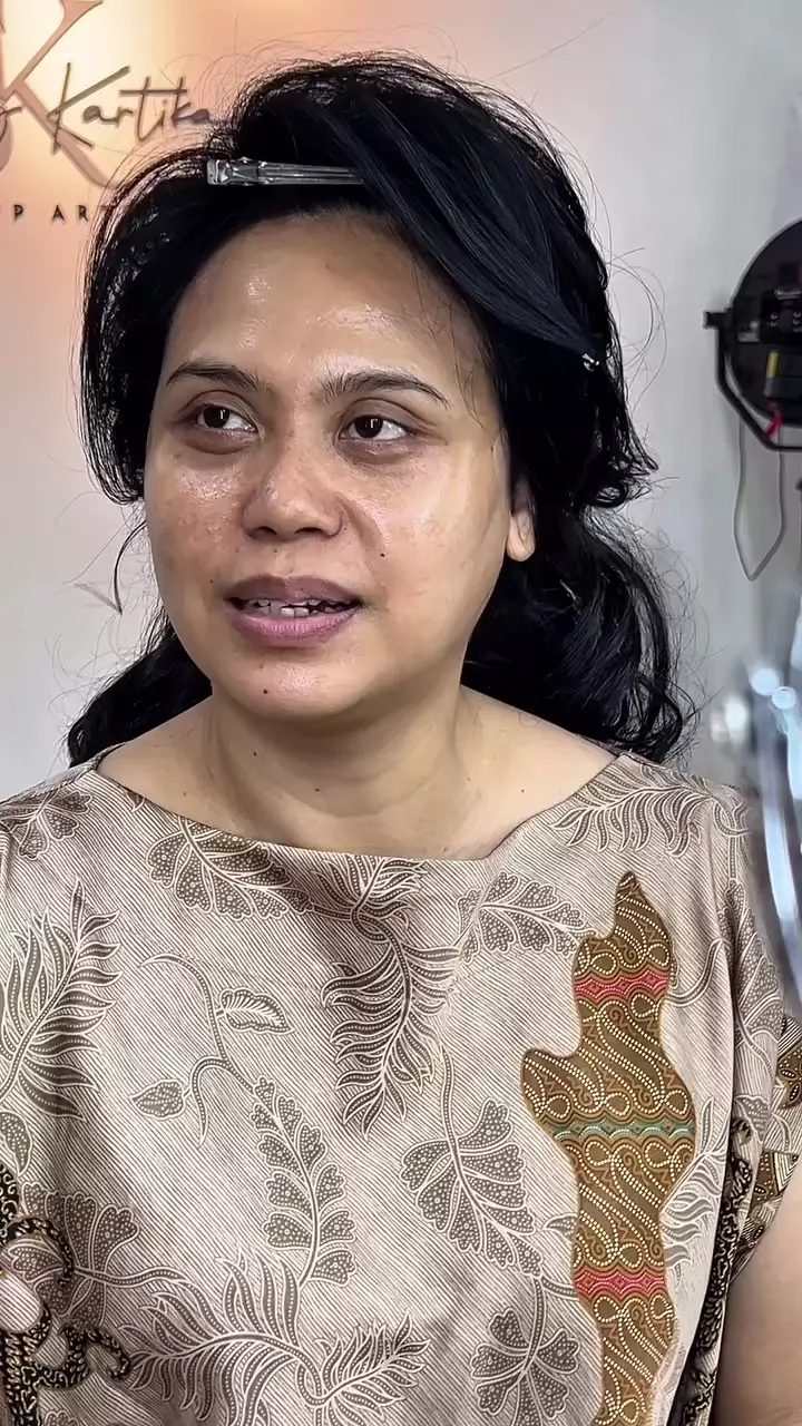 transformasi ibu-ibu dandan © Instagram transformasi ibu-ibu dandan © Instagram