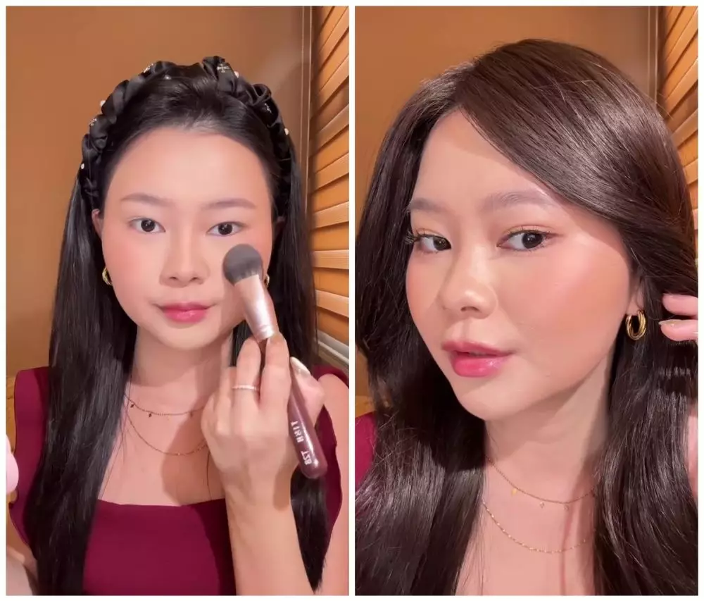 trik samarkan bekas jerawat tanpa foundation © Instagram  trik samarkan bekas jerawat tanpa foundation © Instagram