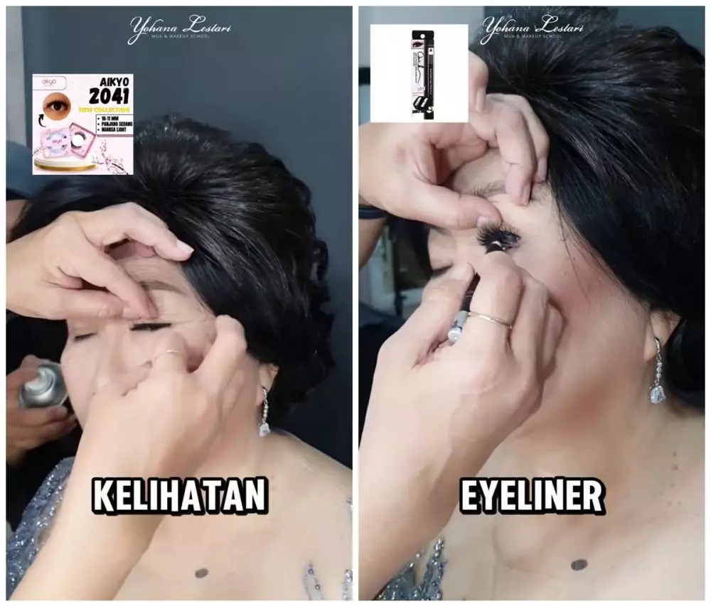 Kelopak mata turun akibat kulit kendur © Instagram Kelopak mata turun akibat kulit kendur © Instagram