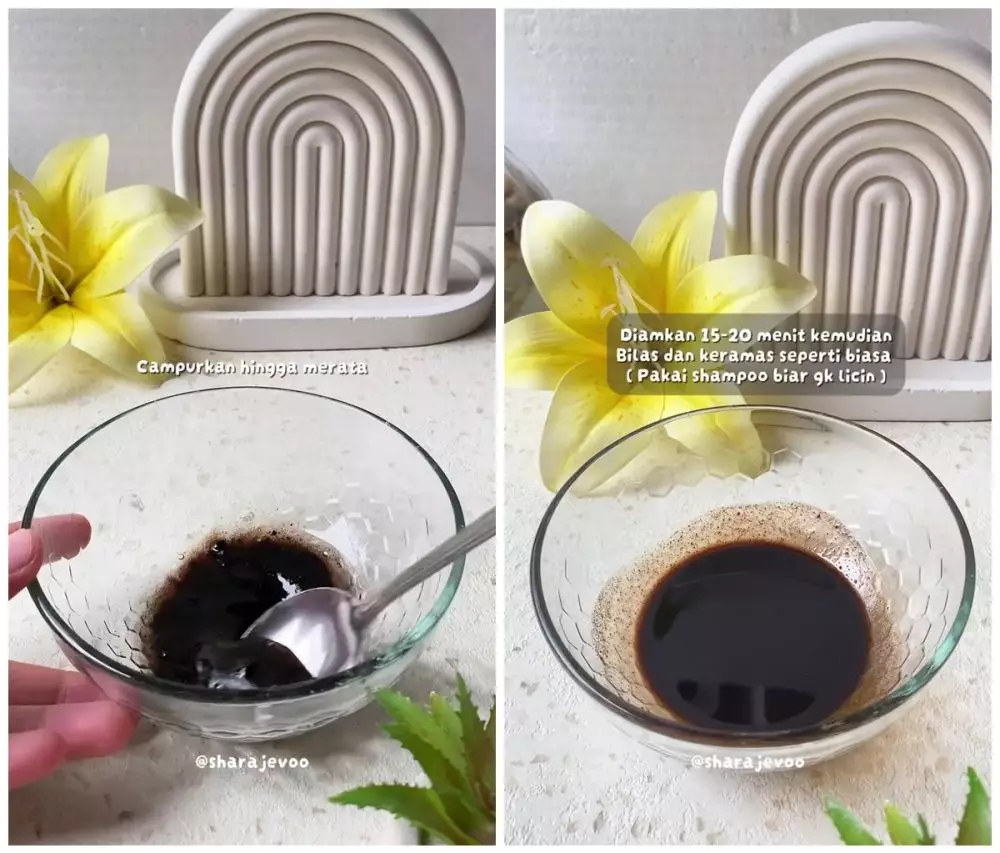 cara alami dan ampuh hilangkan ketombe © Instagram 