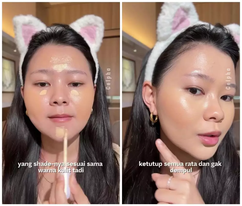 Concealer malah bikin bekas jerawat makin © Instagram  Concealer malah bikin bekas jerawat makin © Instagram
