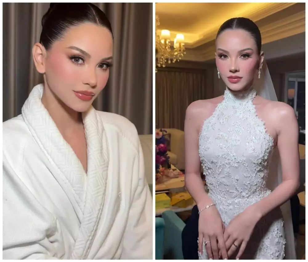 makeup Alyssa Daguise dari prewedding hingga resepsi © 2025 brilio.net