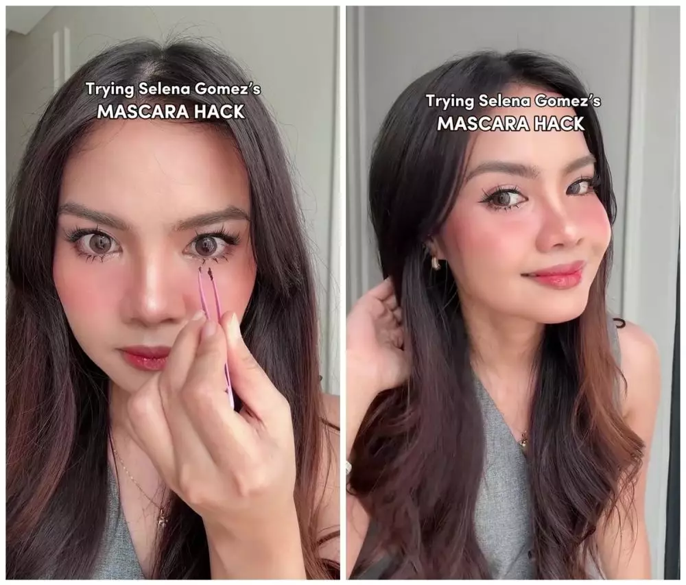 Trik pakai maskara untuk bulu mata bawah © Instagram Trik pakai maskara untuk bulu mata bawah © Instagram