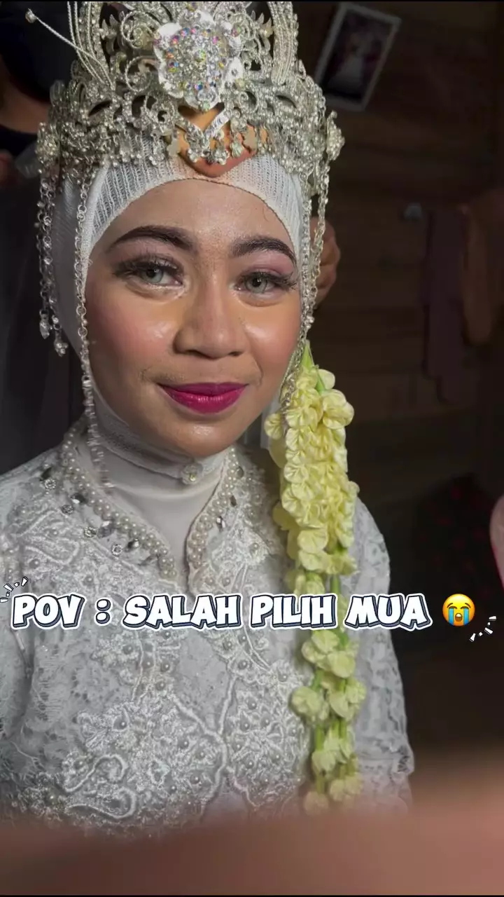 transformasi pengantin dirias ulang © Instagram transformasi pengantin dirias ulang © Instagram