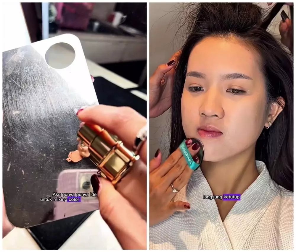 makeup cewek berjerawat ini hasilnya natural © Instagram