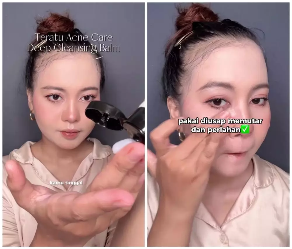 trik hapus makeup waterproof © Instagram