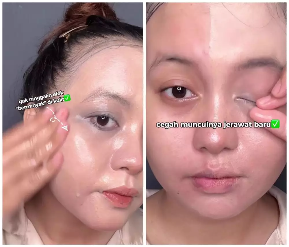 trik hapus makeup waterproof © Instagram