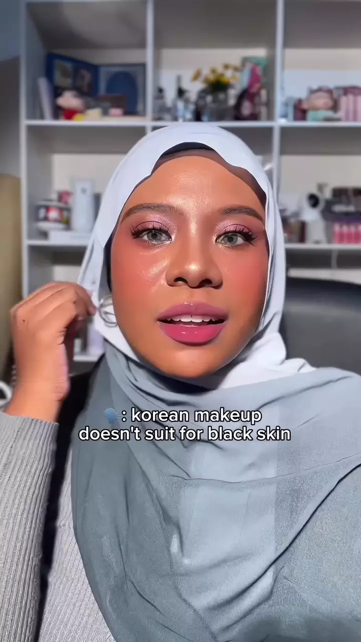 transformasi cewek tan skin dandan Korean © Instagram transformasi cewek tan skin dandan Korean © Instagram