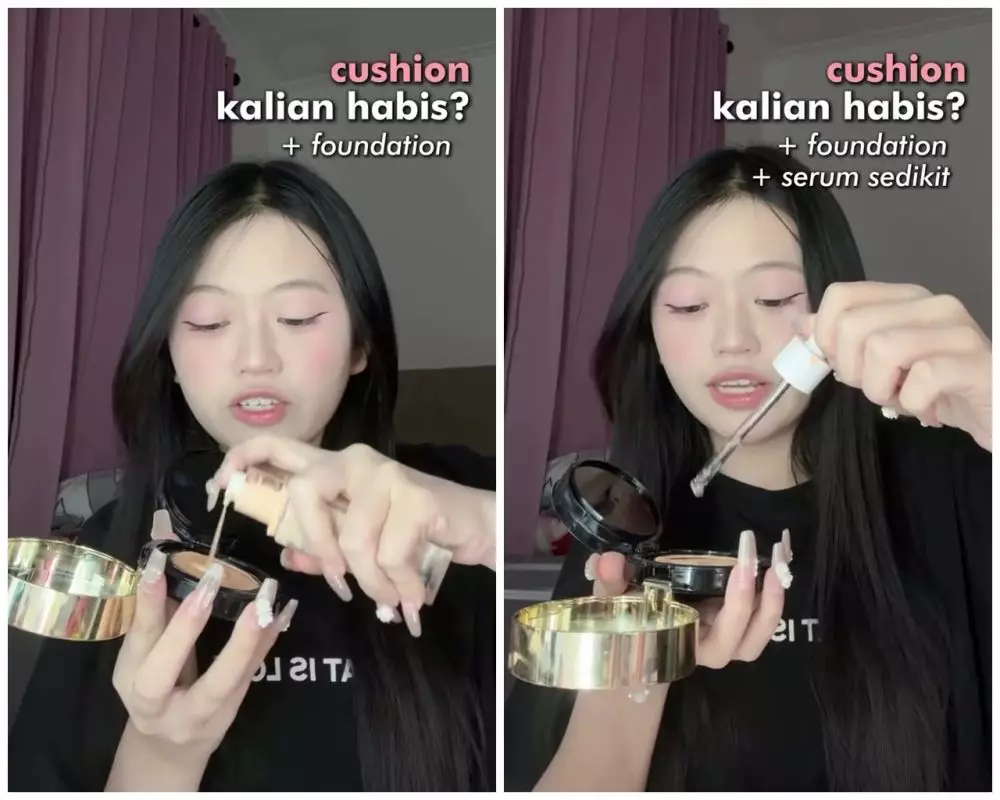 Cushion habis jangan dibuang © Instagram