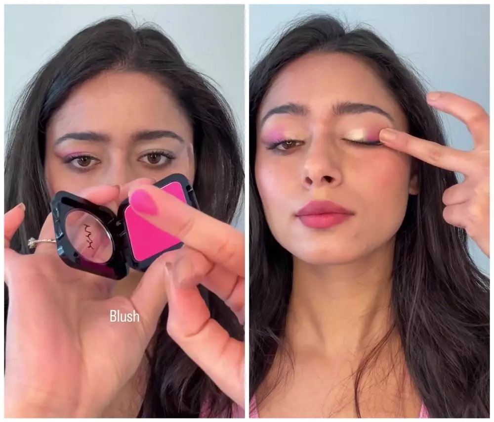 Cara baru pakai eyeshadow © Instagram 